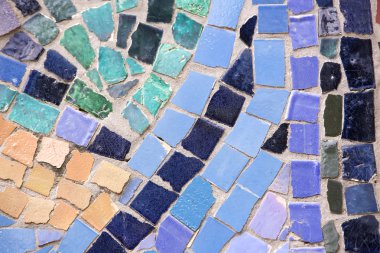 Mosaic wall background