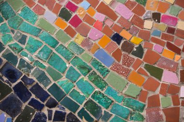 Mosaic wall background