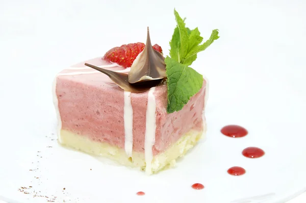 Strawberry desserter och glass — Stockfoto