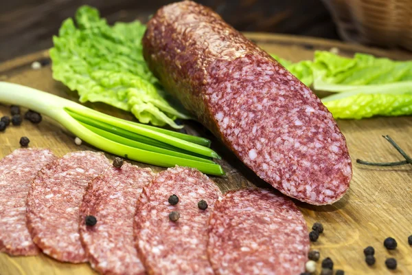 Saucisses aux légumes — Photo