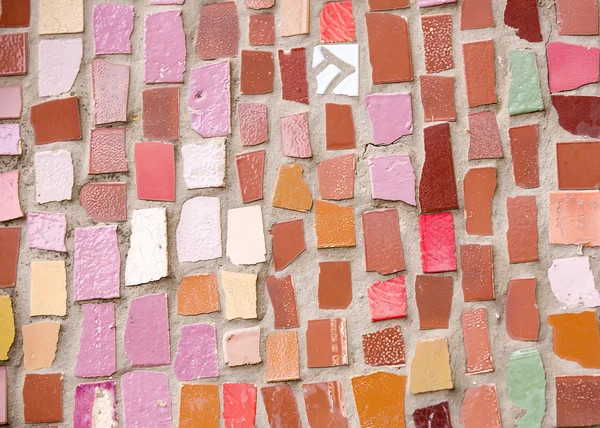 Mosaik vägg bakgrund — Stockfoto