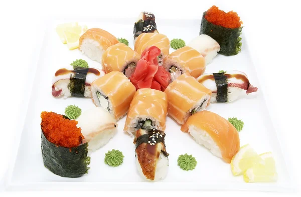 Utsökt sushi set — Stockfoto