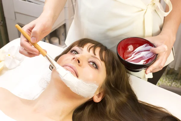 Massage and facial peels — Stock Photo, Image