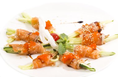 otlar ile balık böreği