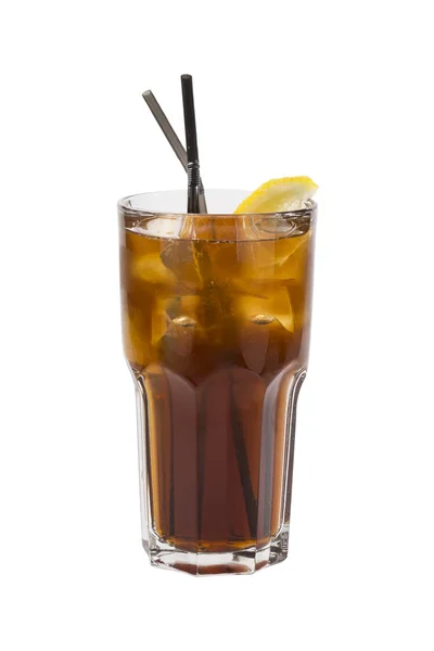 Cocktail alcoólico em um copo de vidro — Fotografia de Stock