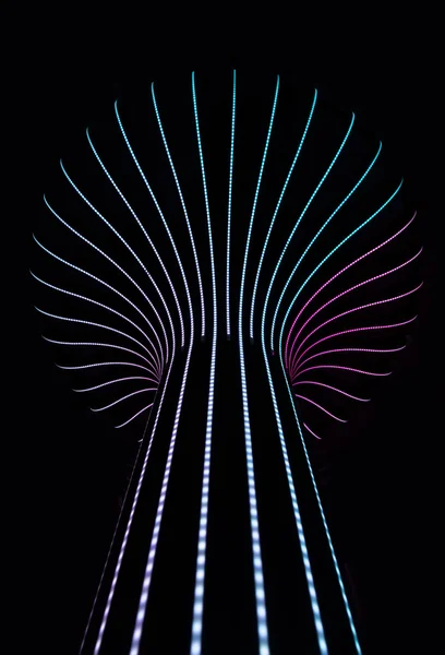 Neon abstraktní pozadí — Stock fotografie