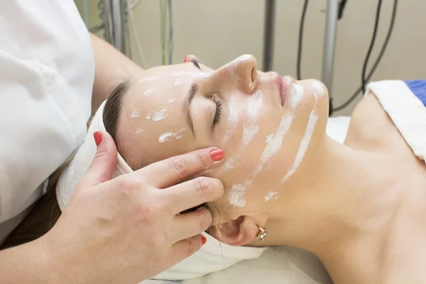 Massage and facial peels — Stock Photo, Image