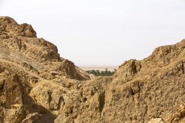 Doğal yıpranmış kaya