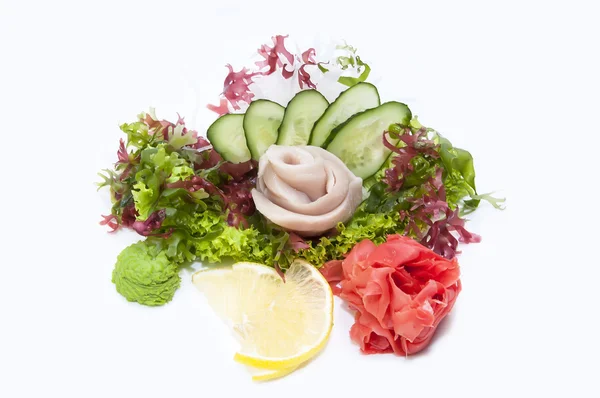 Japanilainen keittiö sashimi — kuvapankkivalokuva