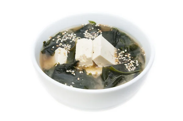 Sopa japonesa com ervas — Fotografia de Stock