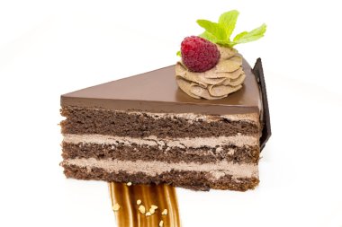 Çikolata kremalı pasta