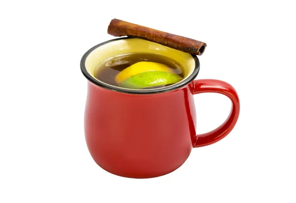 Becher heißer Glühwein — Stockfoto