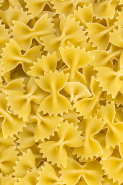 Farfalle makarna arka plan