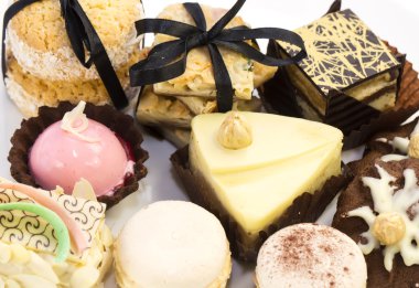 Krema ile lezzetli bisküviler