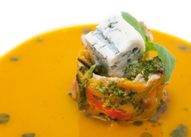 Meksika çorbası püresi ile sebze