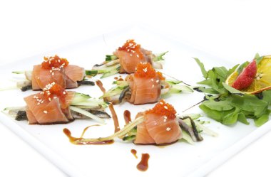 otlar ile balık böreği