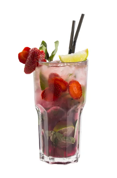 Cóctel de fresa alcohólica —  Fotos de Stock