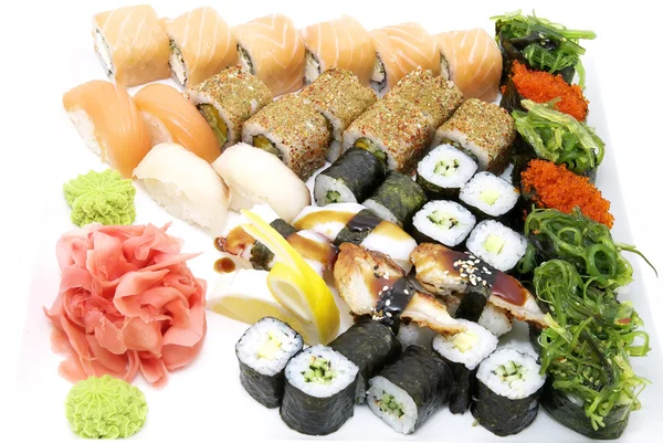 Japanse sushi rolt — Stockfoto