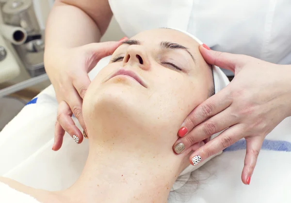 Massage and facial peels — Stock Photo, Image