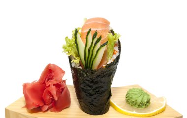 Temaki somon balıklı