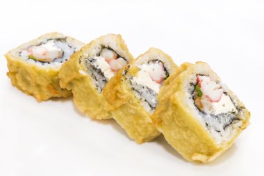 sushi lezzetli deniz ürünleri