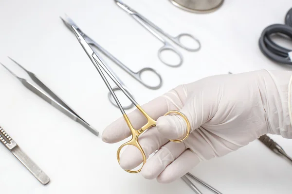 Instrumento cirúrgico estéril — Fotografia de Stock