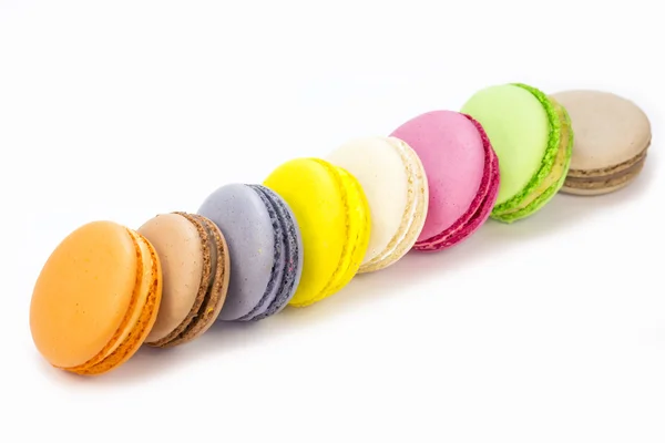 Galletas coloridas de macarrones —  Fotos de Stock