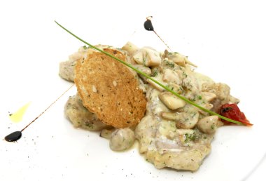 Mantarlı ızgara et