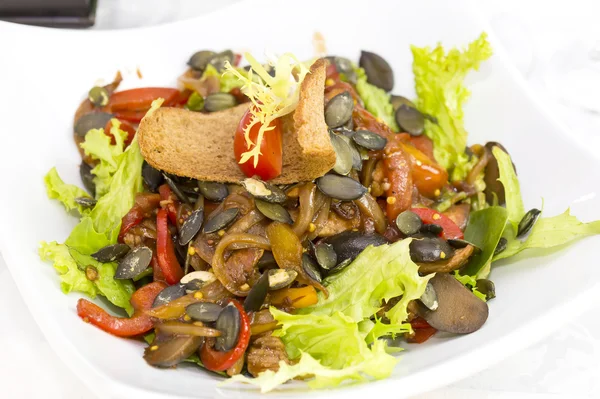 Delicious vegetable salad — Stock Photo, Image