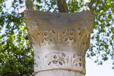 Antik sütun kalıntıları