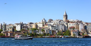 Panorama of view  on Istanbul