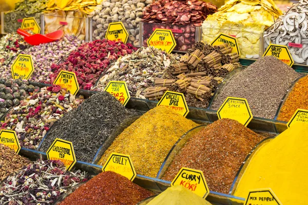 Mercado de tés y especias — Foto de Stock