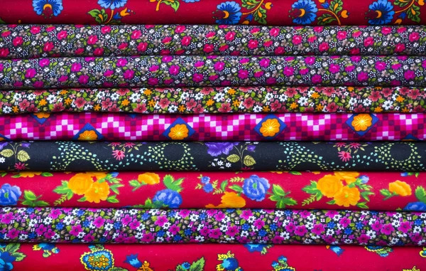 Background of colorful fabric — Stock Photo, Image