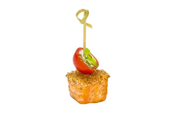 Canapés de légumes fromagers — Photo