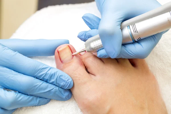 Güzellik Salonu bir pedikür süreci