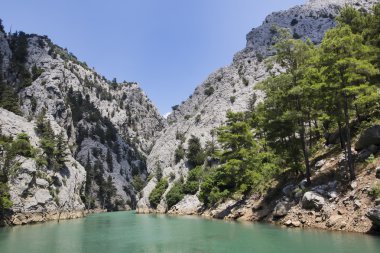 Kanyon tabiatı Türkiye'de