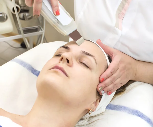 Facial Massage for woman — Stock Photo, Image