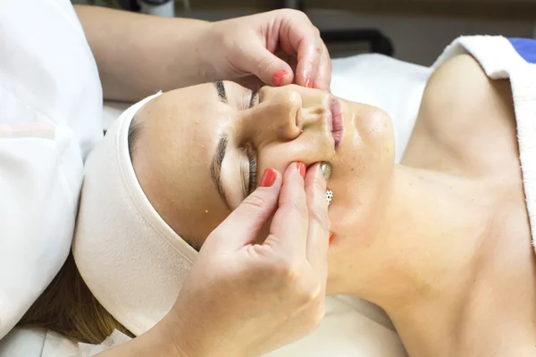 Tratamiento facial para la mujer — Foto de Stock