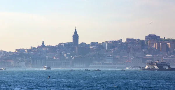 Panorama de visão sobre Istambul — Fotografia de Stock