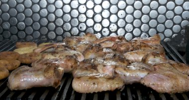 ızgara tavuk kanadı