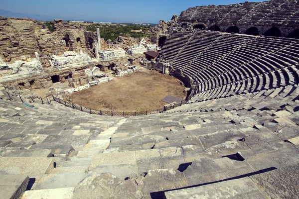 Antik Side Harabeleri — Stok fotoğraf