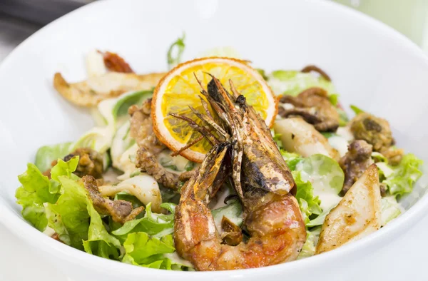 Salad seafood lezat — Stok Foto