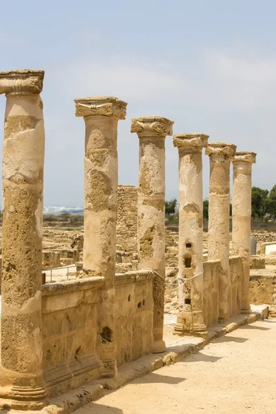 Ruinas de los antiguos Paphos — Foto de Stock