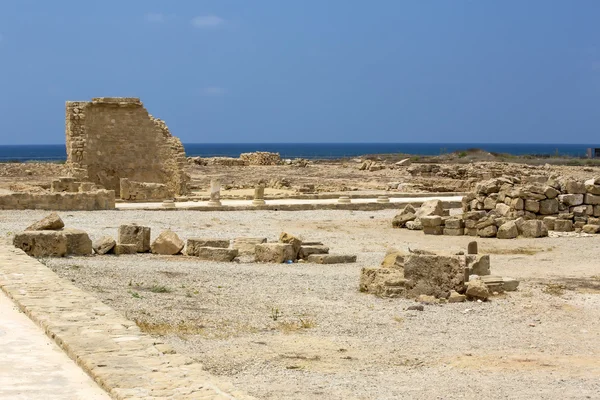 Ruínas de Paphos antigos — Fotografia de Stock