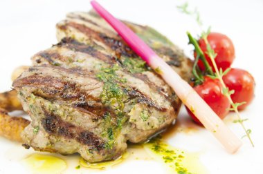 soslu ızgara biftek