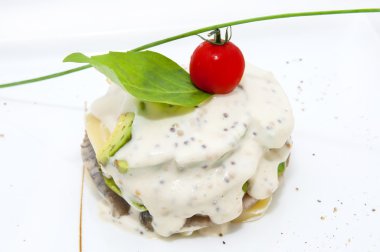 sebze ile ringa balığı