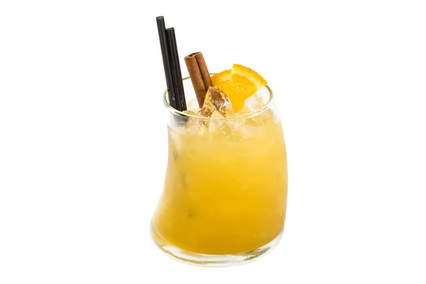 Alcoholic cocktail in a glass glass — Stock Photo, Image