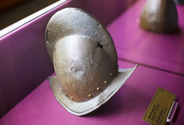 Helmets medieval knights — Stock Photo, Image