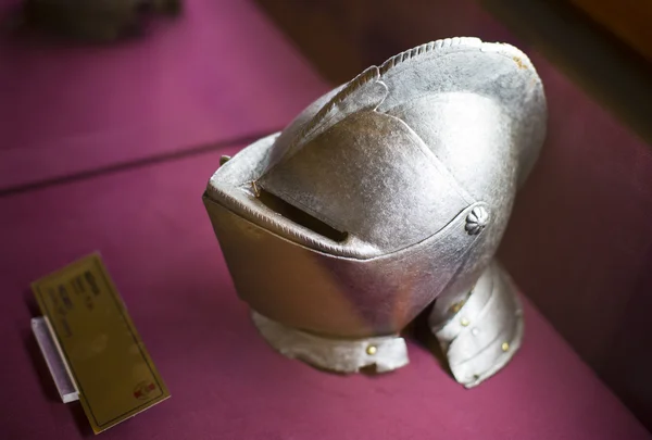 Helmets medieval knights — Stock Photo, Image