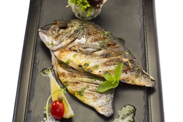 Kızarmış Balık dorado — Stok fotoğraf